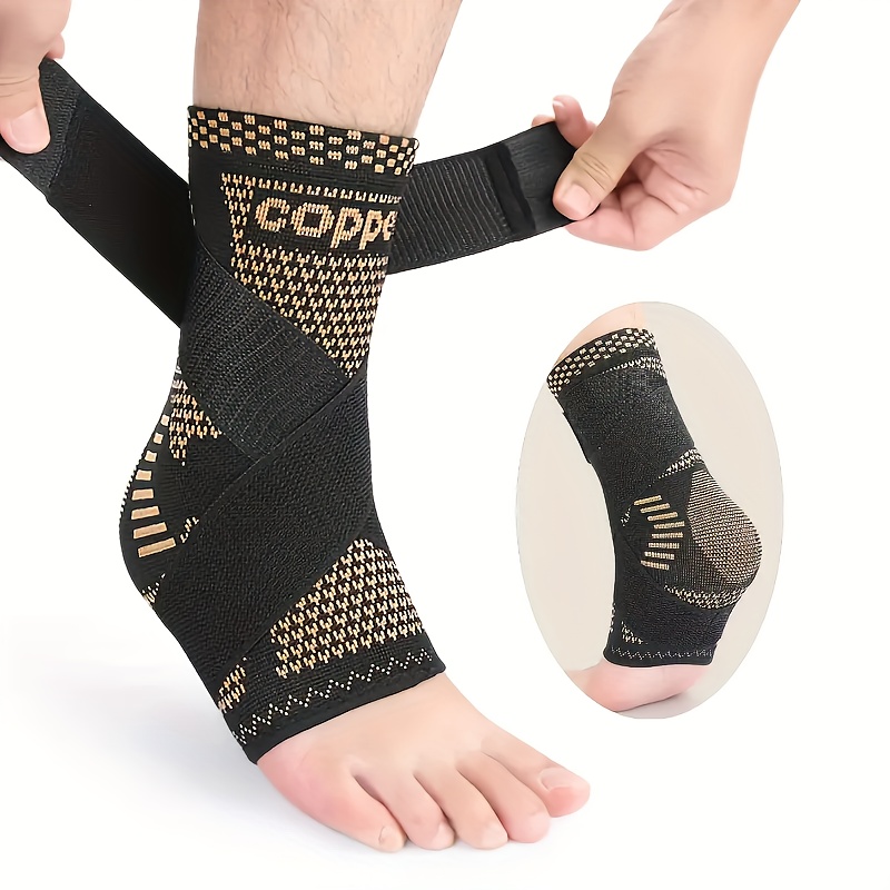 1pc Ankle Support: Adjustable Compression Ankle Brace for Sports And Fitness