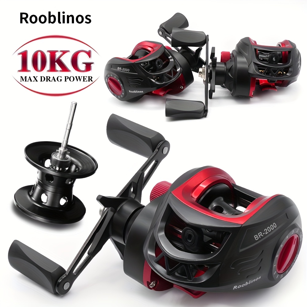 br baitcasting fishing reel lightweight aluminum - Temu