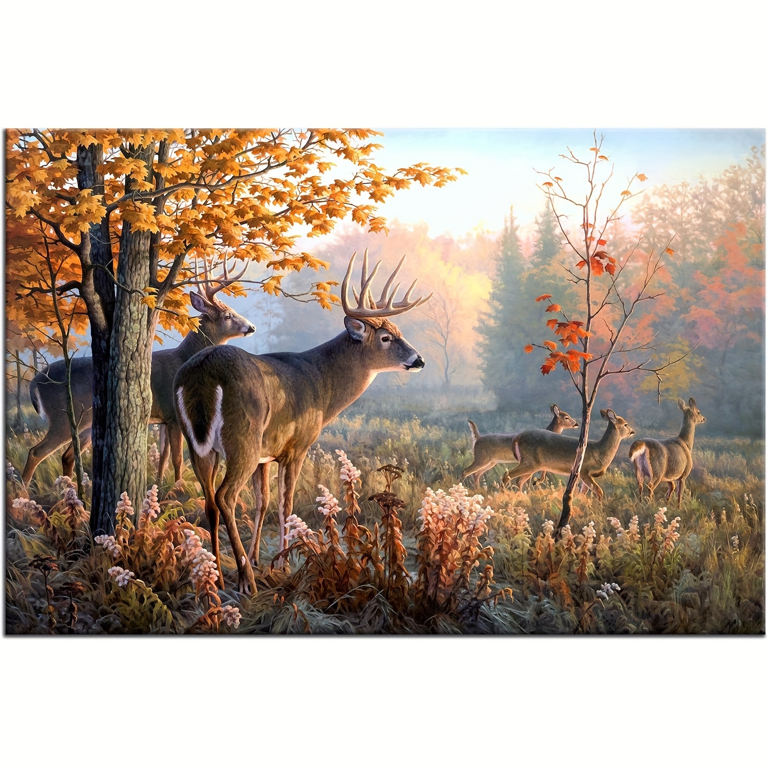 Whitetail deer shop wall art