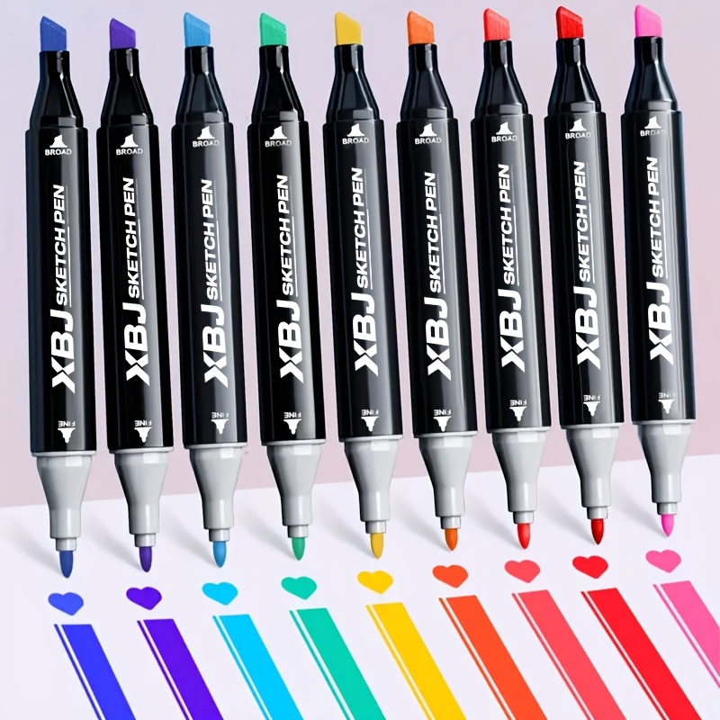 Professional Art Painting Set with 264 Dual-Tip Markers