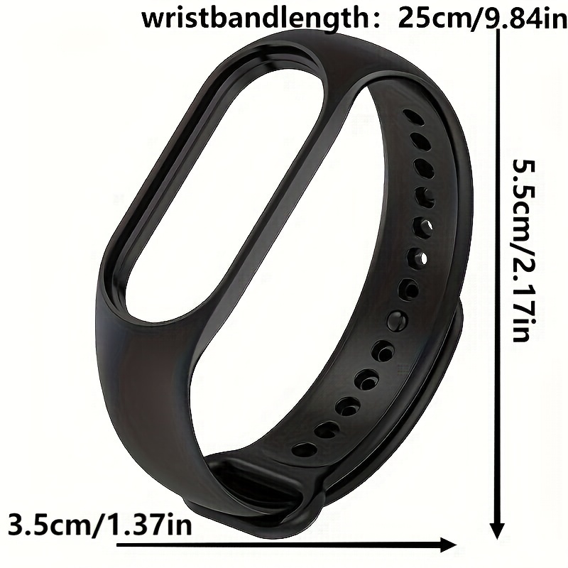 Correa de reloj para Amazfit Band 7 Accesorios inteligentes Reemplazo de  pulsera ajustable de silicona