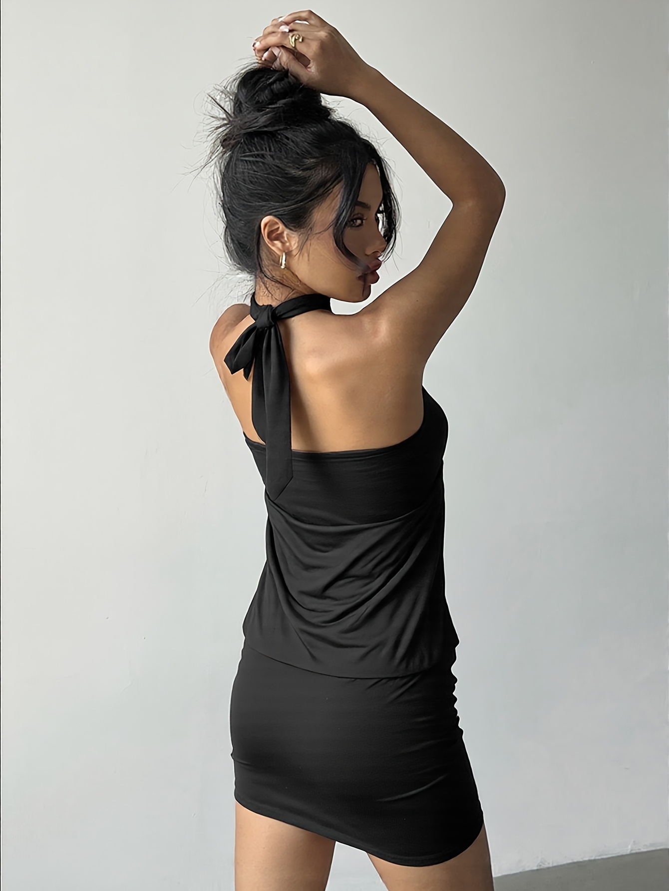 european pure halter neck tube - Temu Qatar
