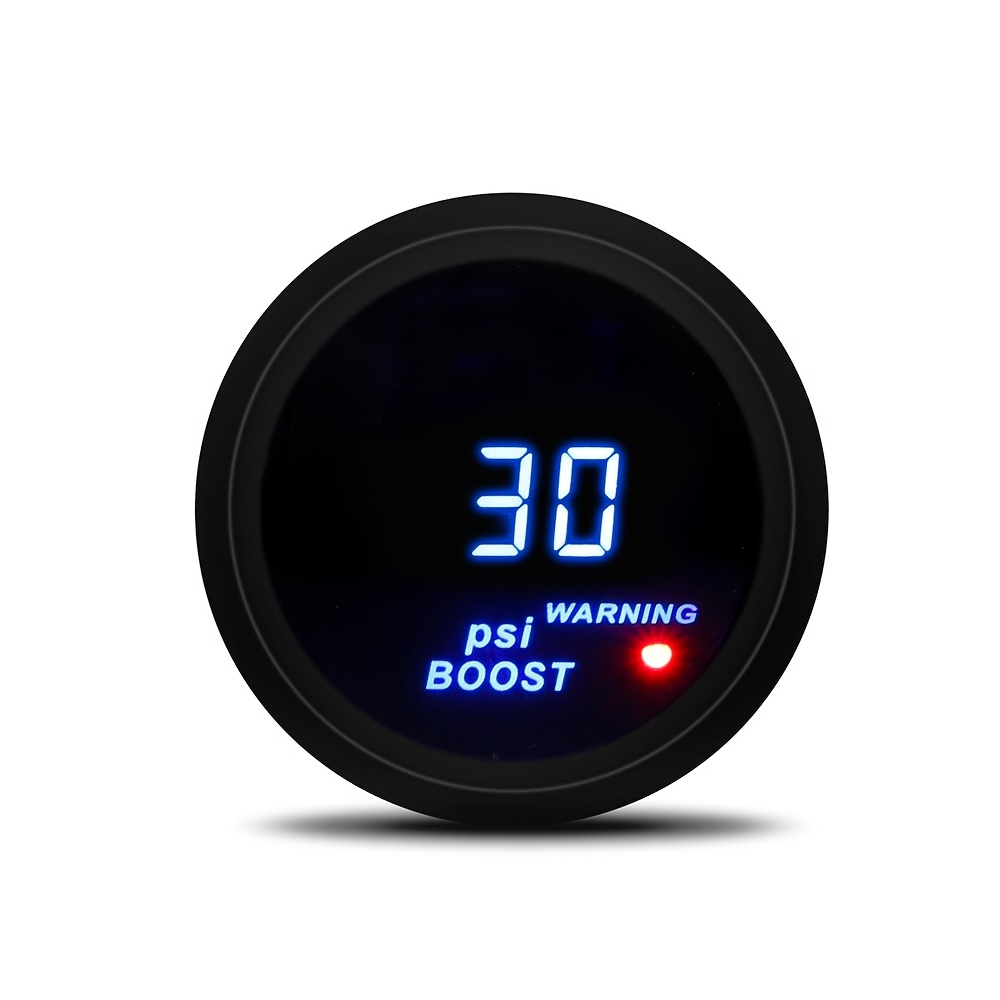 Kit Manometro Turbo Boost Qiilu 2Bar - Display 7 Colori, DC12V, Universale Per Auto - Foto 3