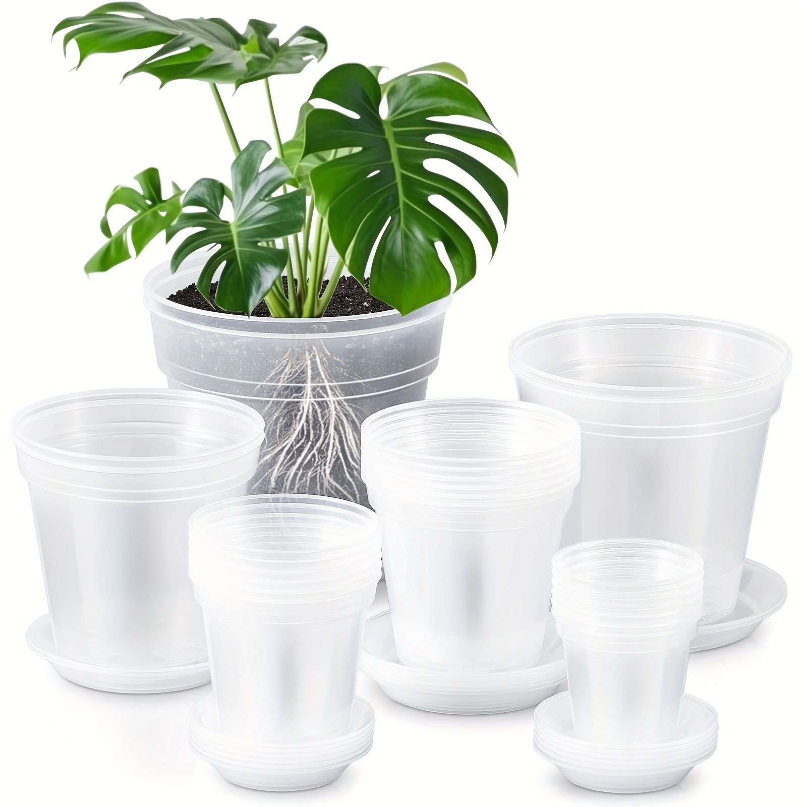 10 planter pots Handpainted Garden Tool's 10" Planter