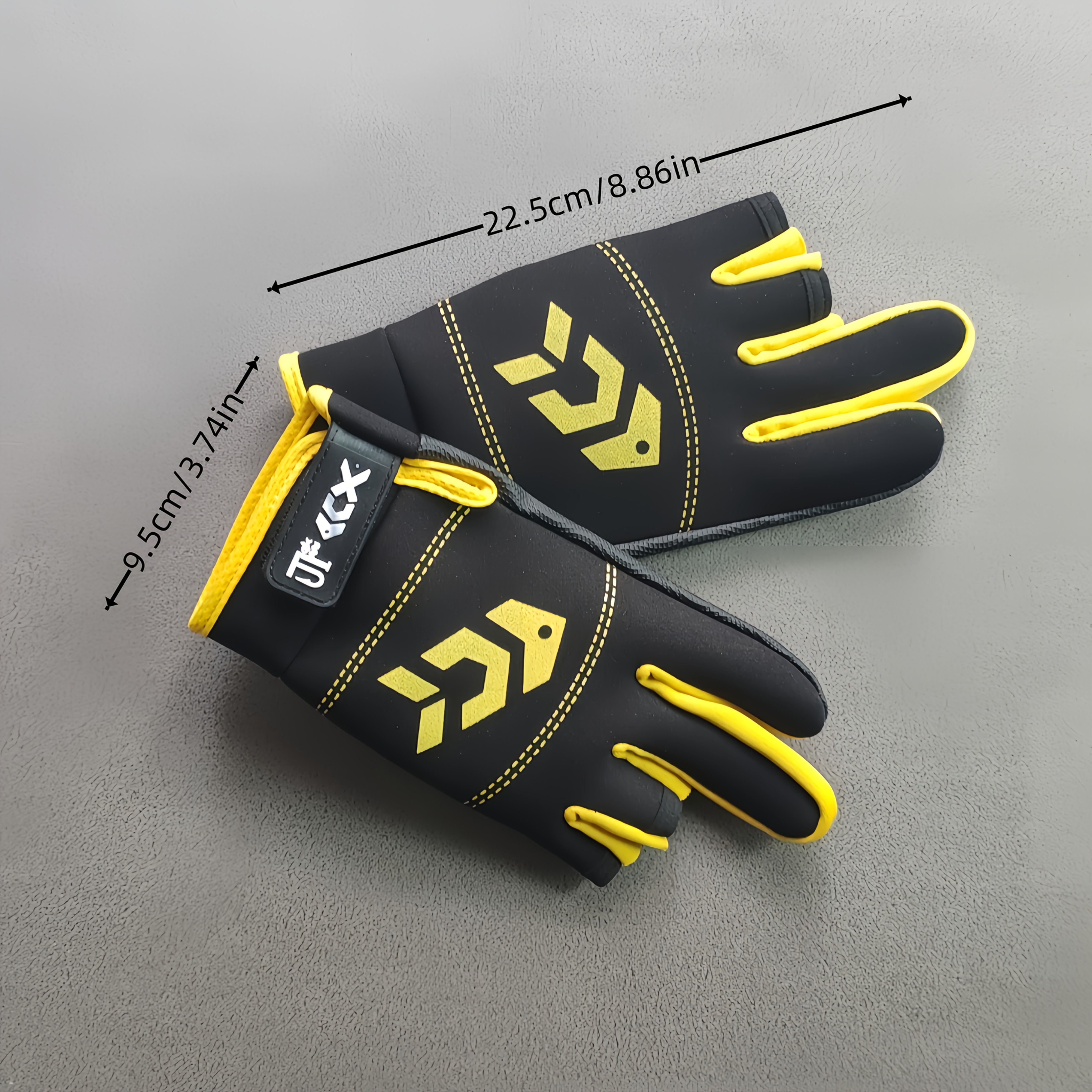 

Fishing Gloves - Slip-resistant, Warm & Comfortable For Autumn/winter, Knit Polyester With Snap Closure, Men And Women, Fishing Gloves