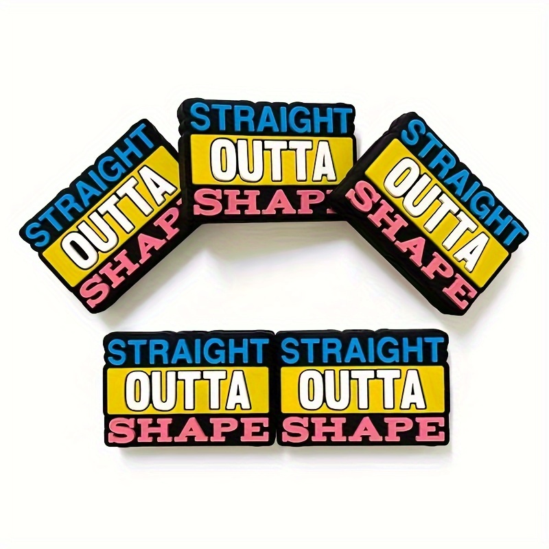 

5-piece Fun English Letter Silicone Beads - Focus & Loose Rubber Beads For Diy Jewelry, Keychains, And Craft Decorations