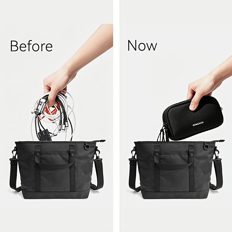 Men's and Women's Travel Handbag for Digital Storage