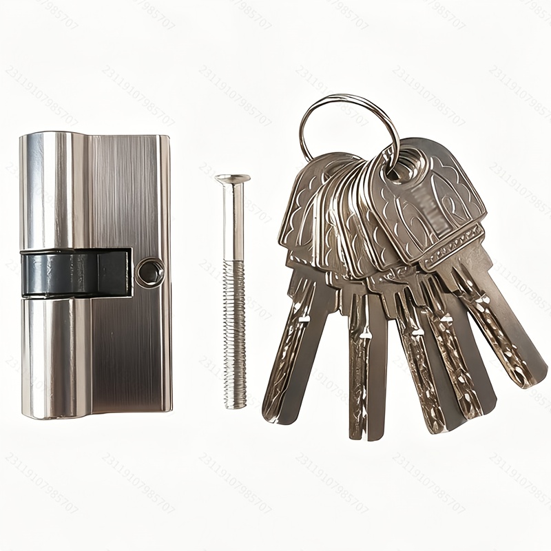 Double Open Anti-theft Lock Cylinder Aluminum Alloy Large 70 Large 60 Lock Cylinder Universal