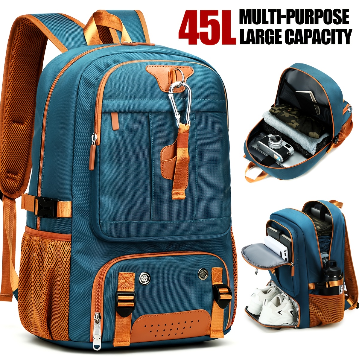 New 17.3-Inch Laptop Backpack, Large Capacity * Travel Computer Bag,  Lightweight * Backpack with Multiple Pockets for Work, Commuting, Outdoor  Hiking, and Daily Use - Perfect Gift, Essential for ...