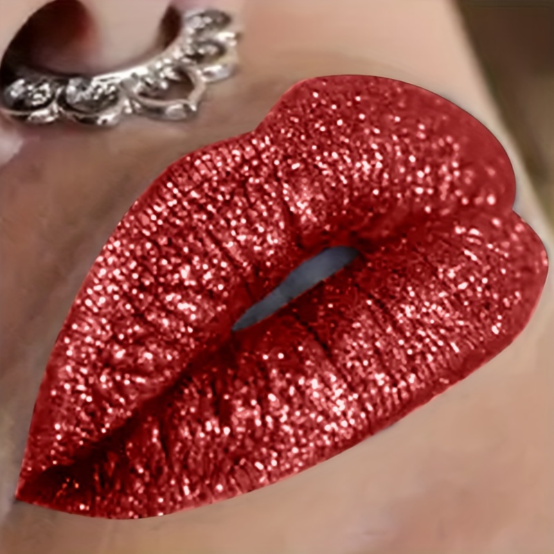 Colored Lip Gloss That Lasts Long, , Is Waterproof, And Ideal For Celebrations, Performances, Role-playing, And Gifts For Valentine's Day