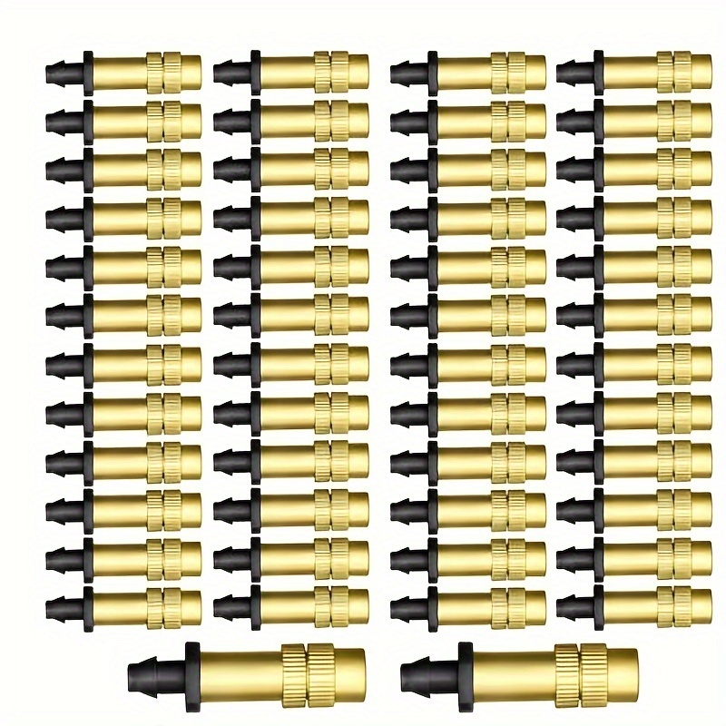 

10/30- Mist Nozzle Sprinkler - Universal Thread Brass Sprayers For , Humidification &