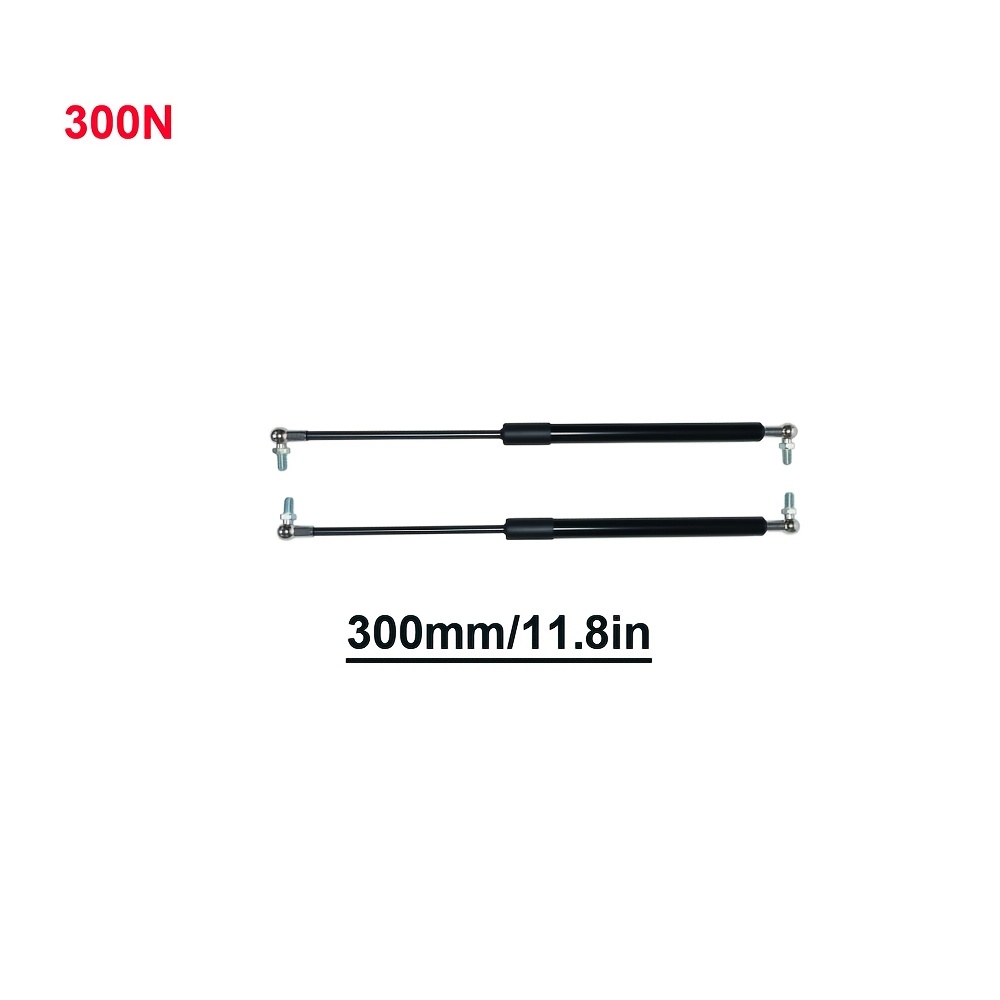 TEMU 2pcs 300n Universal Gas Spring Shock Absorber Hydraulic Lift Support Strut Bar For Rv Bed Car Machine Furniture