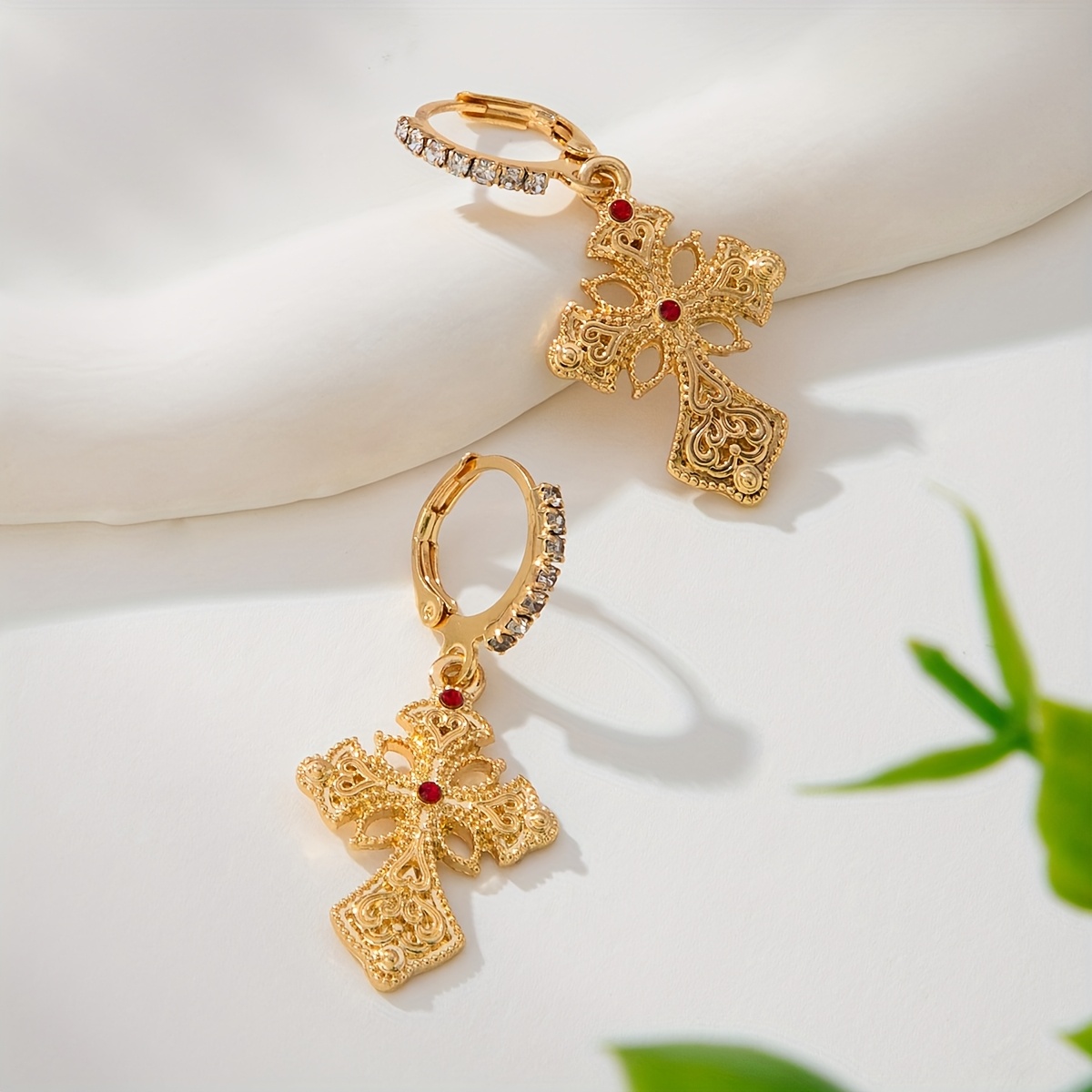 Versatile Cross Element Earring Clasp