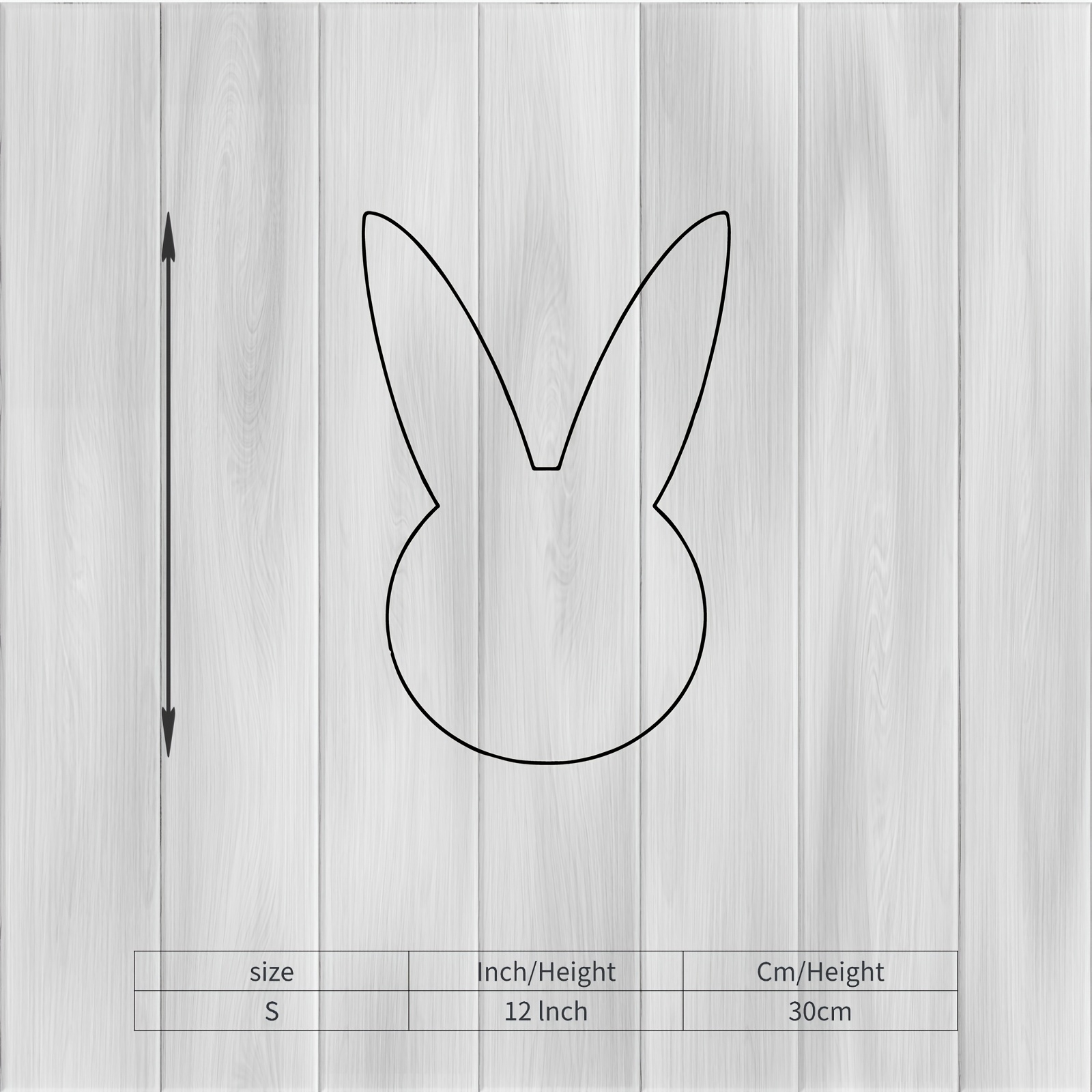 Image of 1pc Bunny Metal Wall Art Statue - Cute Sculpture, Iron Bunny Decoration Suitable For Easter, Spring, Christmas, / Garden & Fence Decor, Installation With Mural