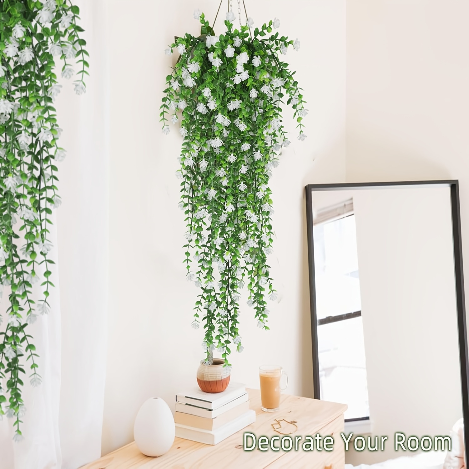 piezas plantas artificiales colgantes planta colgante Temu Uruguay