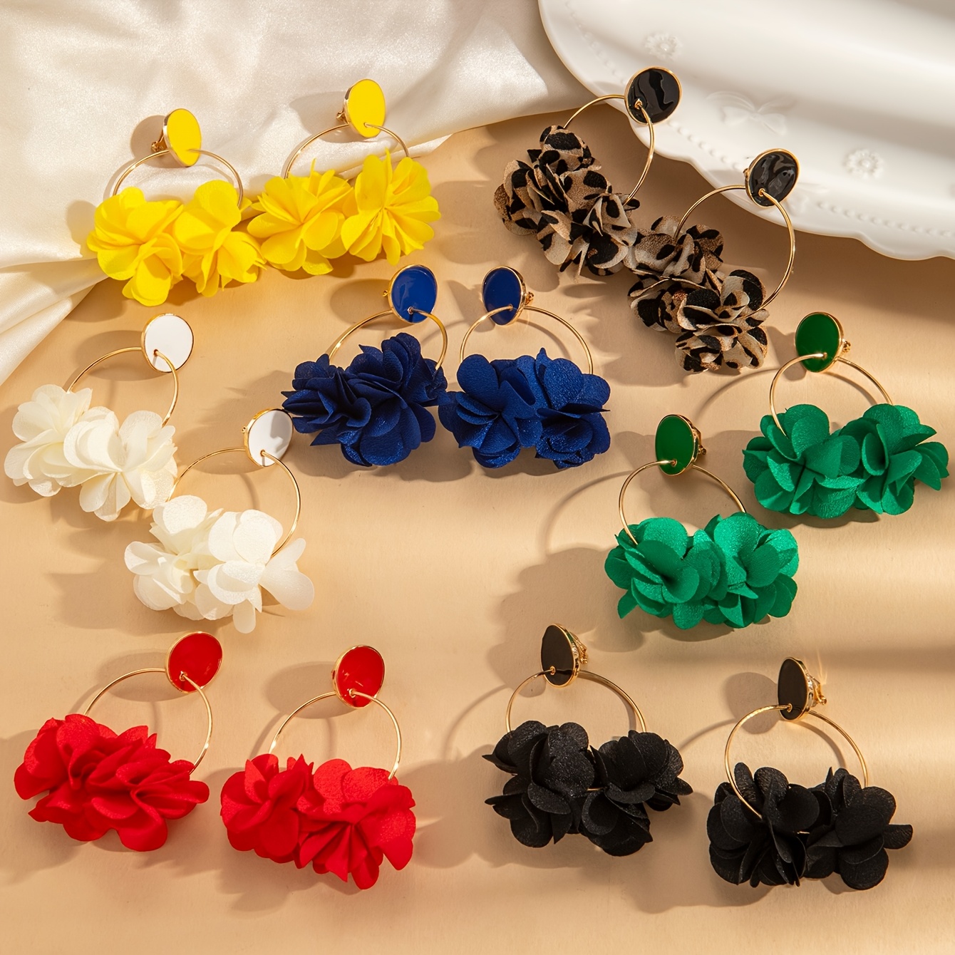 clip on earrings women sold on Temu United States