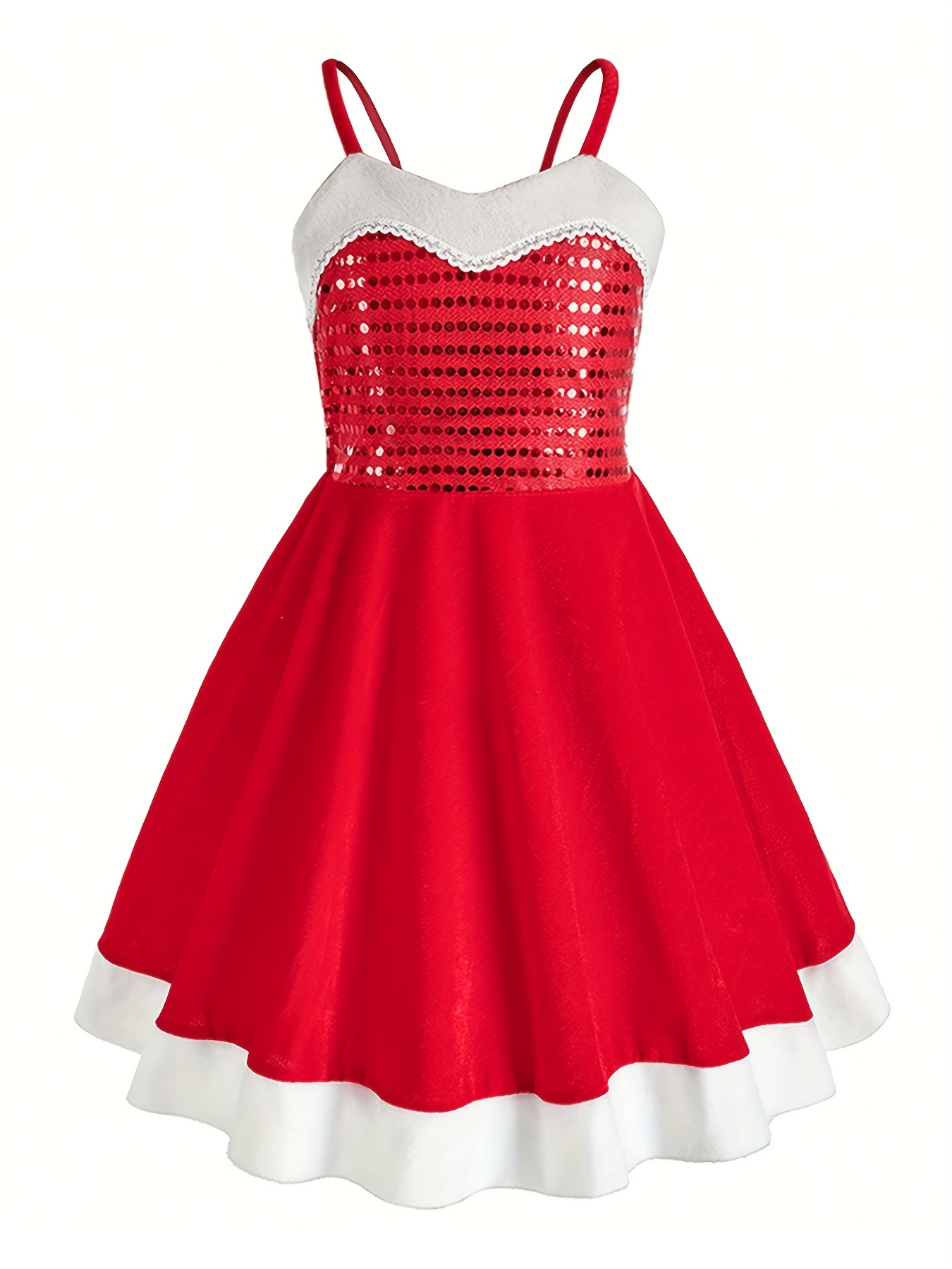 white christmas dresses Santa Sweater Dress: Women's Christmas Outfits