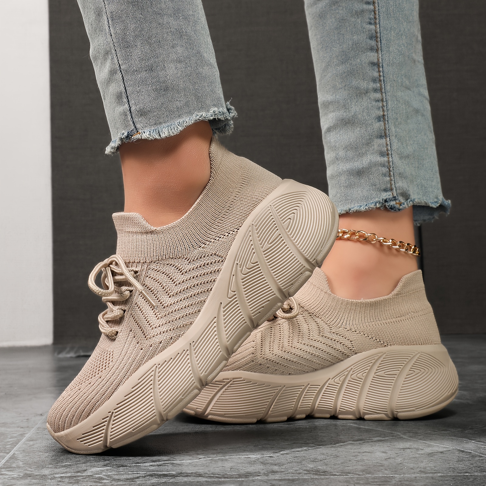 TEMU [sneakers] Knitted Shoes