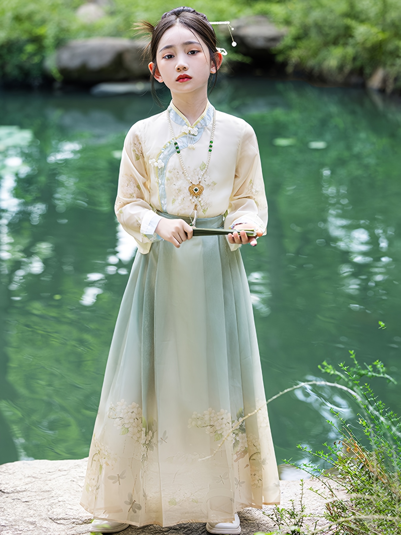 chinese traditional dress girl sold on Temu Australia