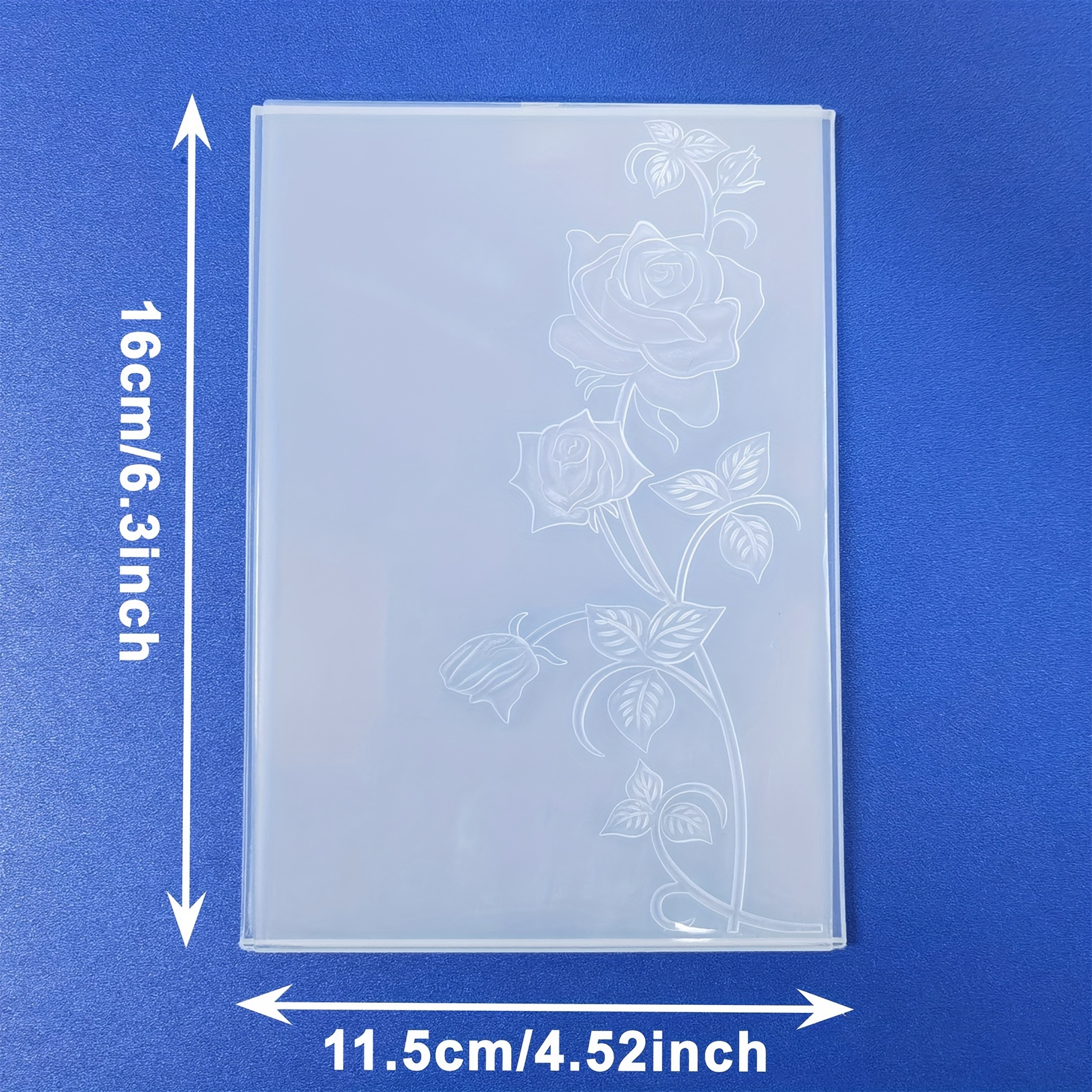 3d Embossed Folder - Rose Lace