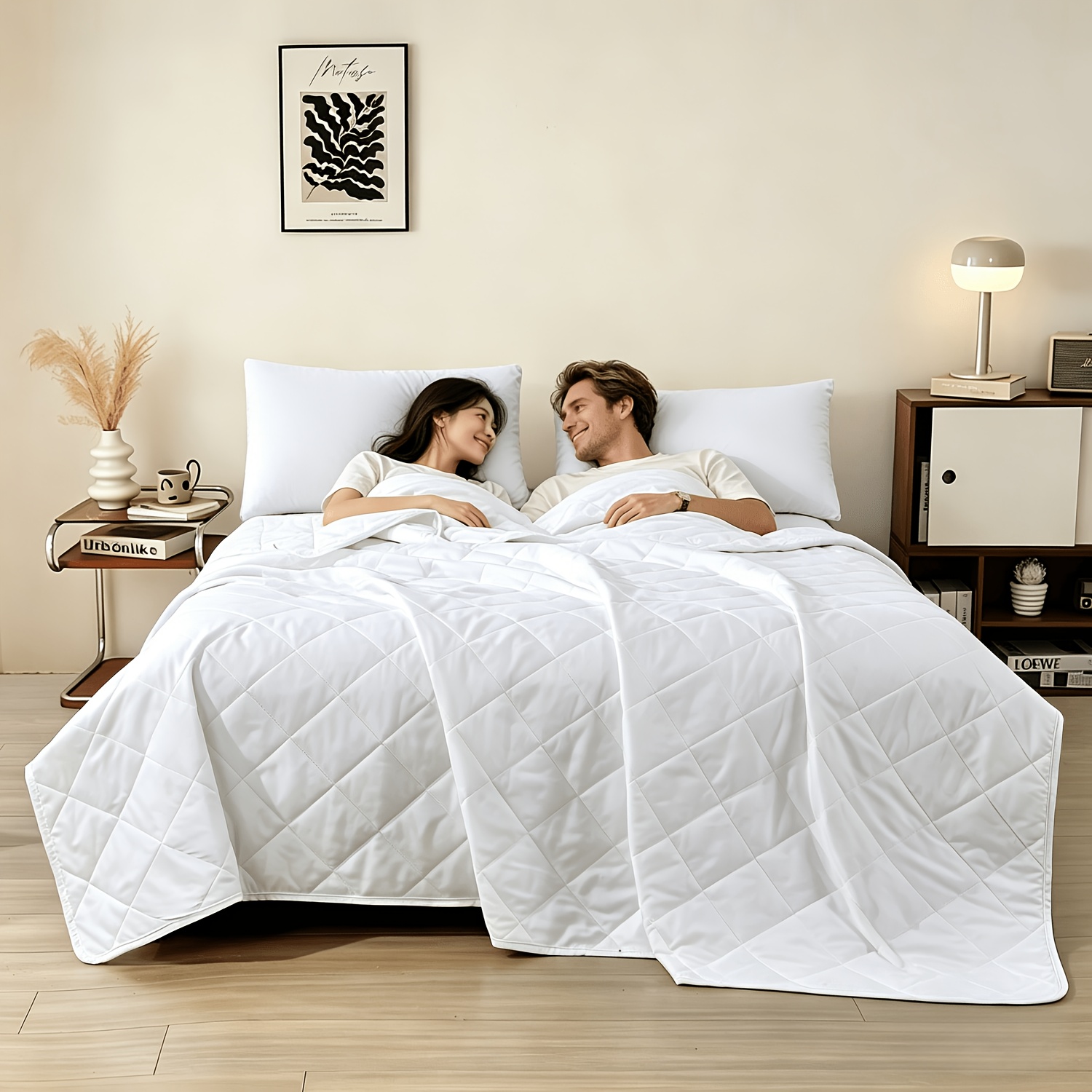 weiße tagesdecke für das bett: innerhalb von 90 Tagen – Temu