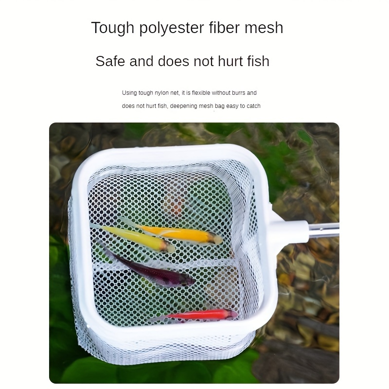 3d Fish Fishing Net Retractable Fish Tank Stainless Steel - Temu United  Kingdom
