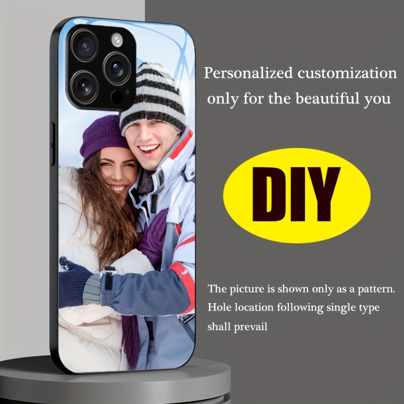 

Customized For Iphone14/13/12/11 Diy Pattern Photo Phone Case, High-definition , Create Your