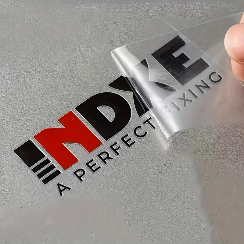100 özel 3d transfer stickerları - hediye kutuları, şişeler vb. için su geçirmez, kişiselleştirilmiş logo stickerları - metal, cam, plastik yüzeylerde   uygulanabilir, karışık renkler, parlak bitiş, promosyon stickerları| parlak stickerlar| su geçirmez stickerlar, vinil stickerlar 0