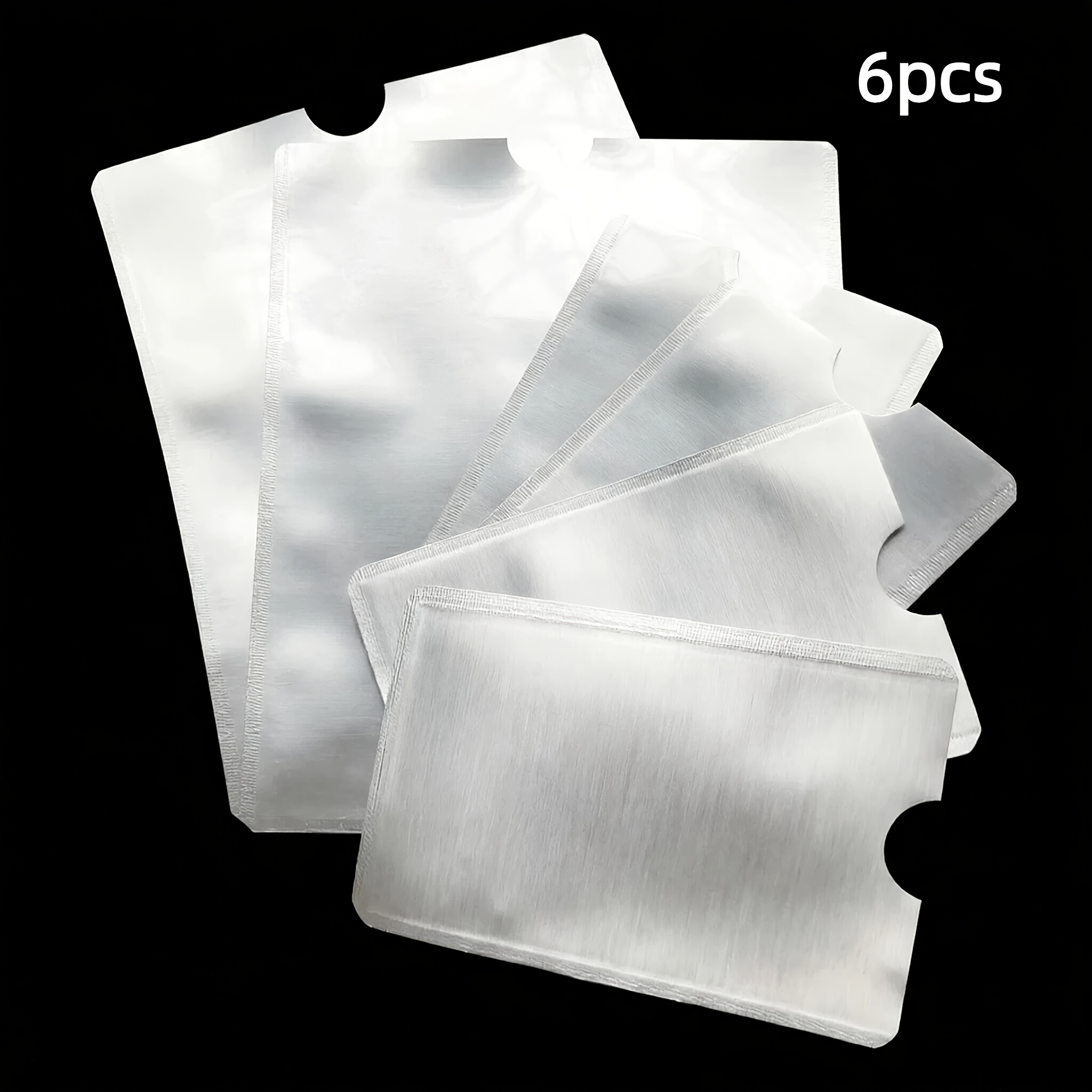 TEMU Étui portefeuille de -scan, -démagnétisation, -skimming NFC pour banque RFID, porte-cartes sécurisé pour cartes de crédit et bancaires avec une