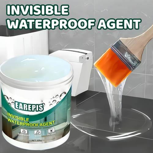 invisible waterproofing agent waterproof perfect waterproof and leak indoor and outdoor rv and home roof pipeline maintenance saving maintenance costs leak proof and wear resistant in one