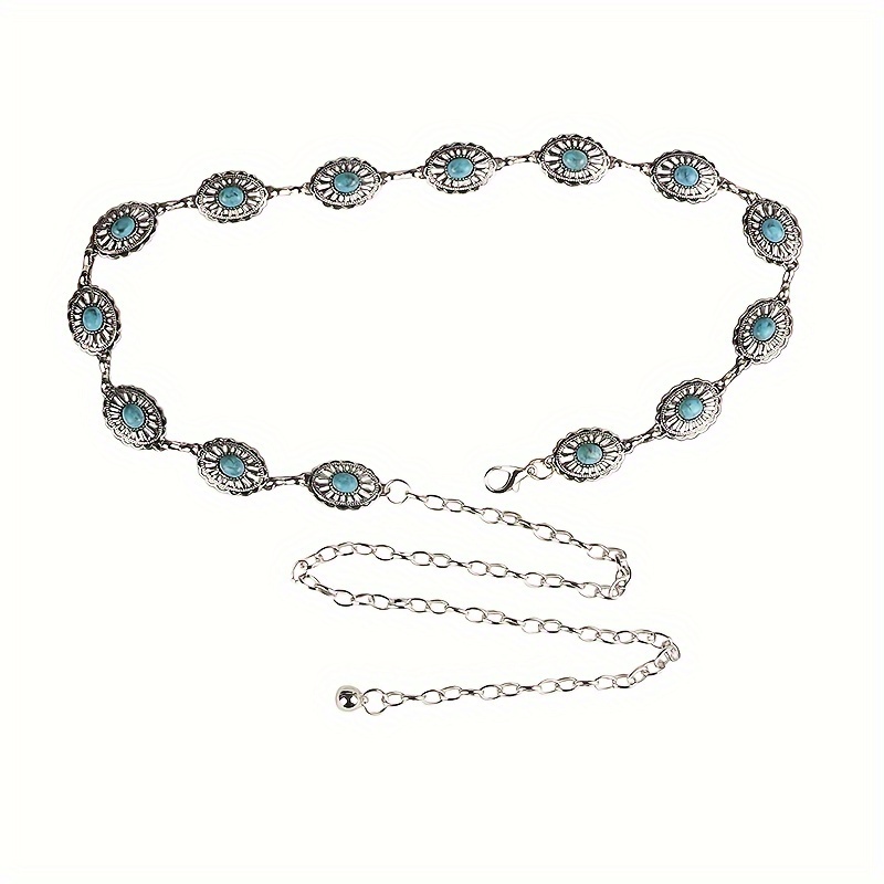Women's Vintage Turquoise Belt