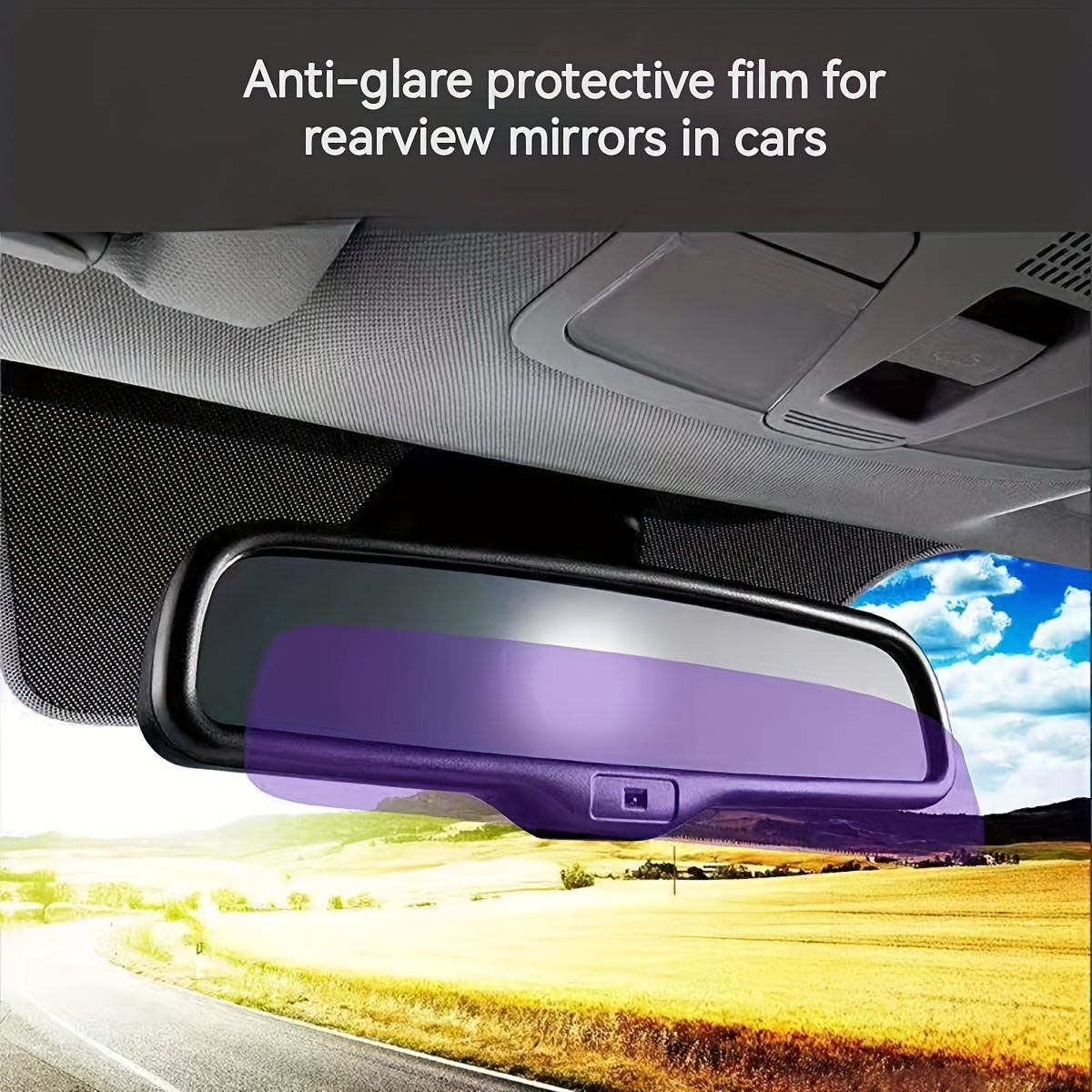 anti glare rearview film cars night driving safety Temu Kuwait