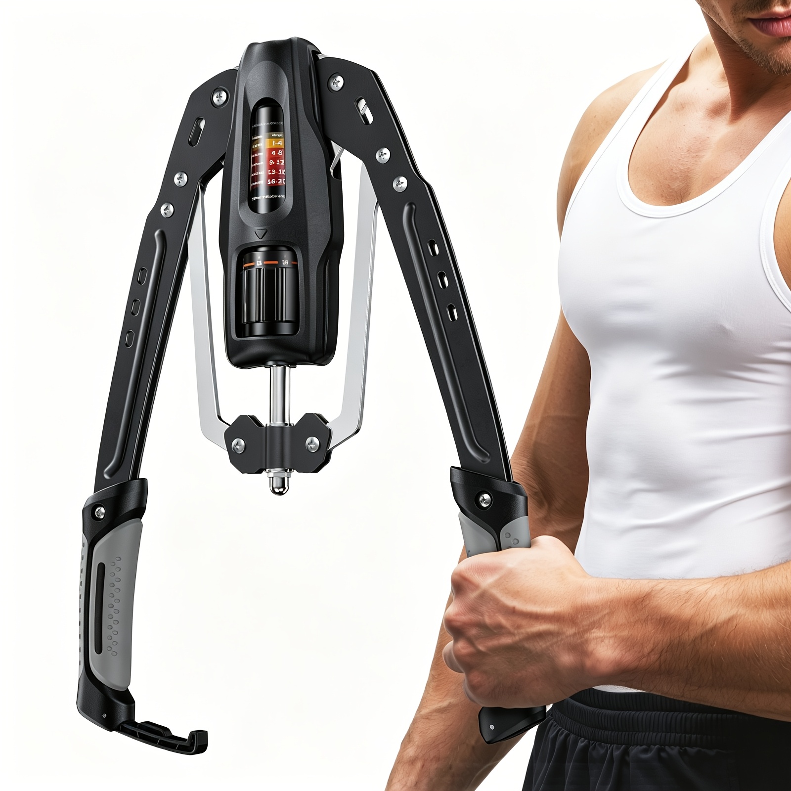 Image of Merach Adjustable Twister, Offering Resistance From 10 To 200 Kg (22 To 440 Lbs), Designed For Training , , Shoulders, Biceps, And Abdomen; A Professional Fitness For Enhancing In Men