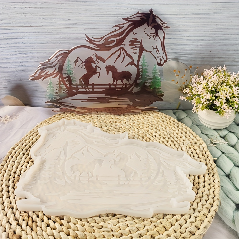 horse silicone mold