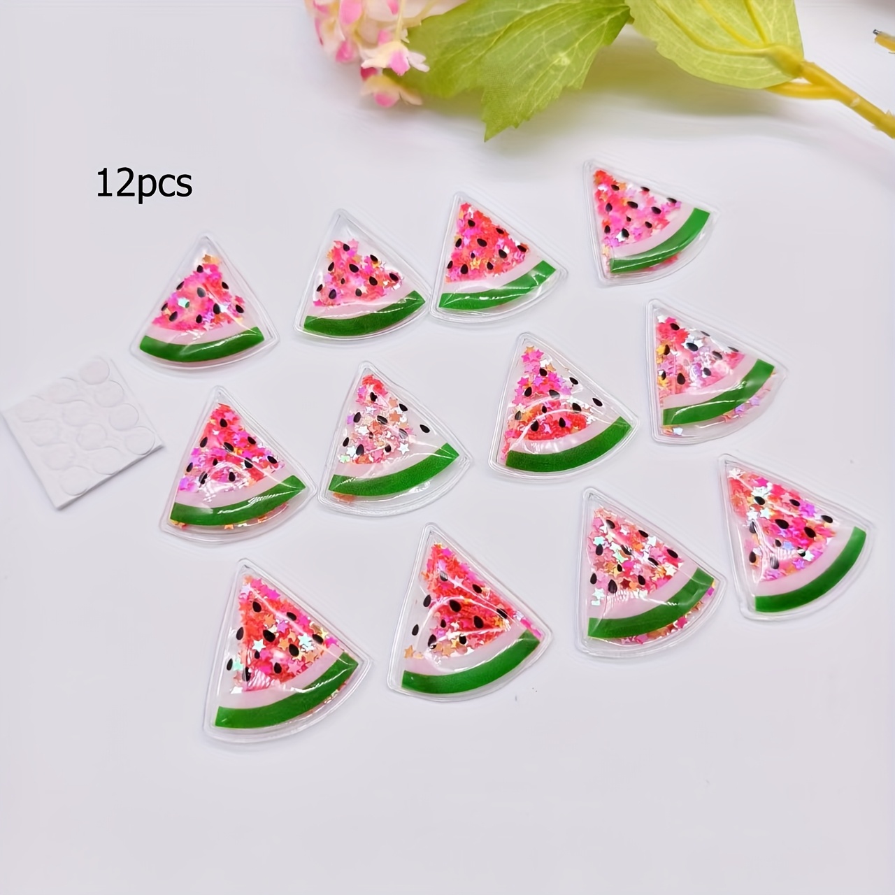 Wassermelonen Servietten Für Sommerpartys – 16 Stück, 6,5 X 6,5 Cm, Für BBQ & Picknick