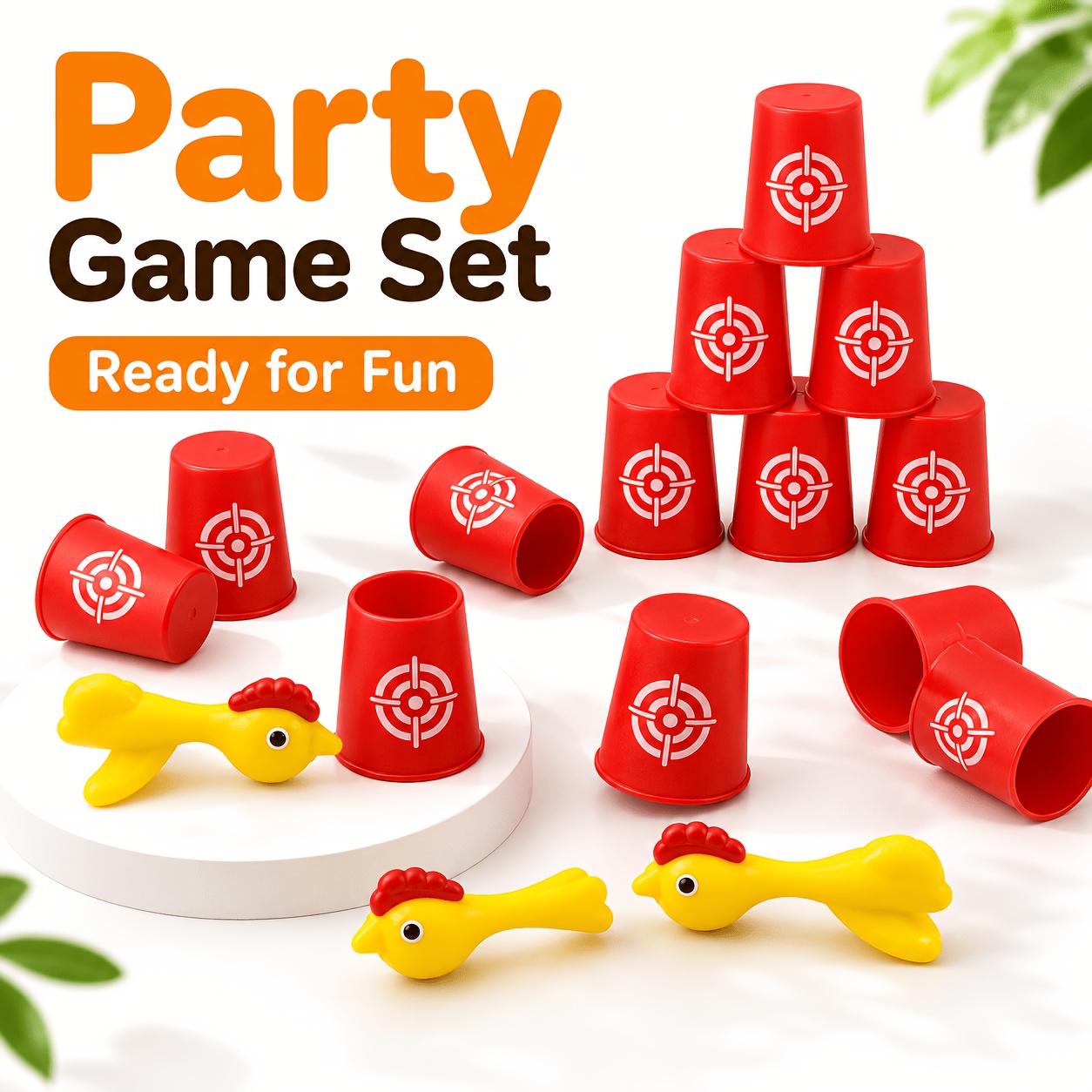 Little Yellow Chick Slingshot Game Set