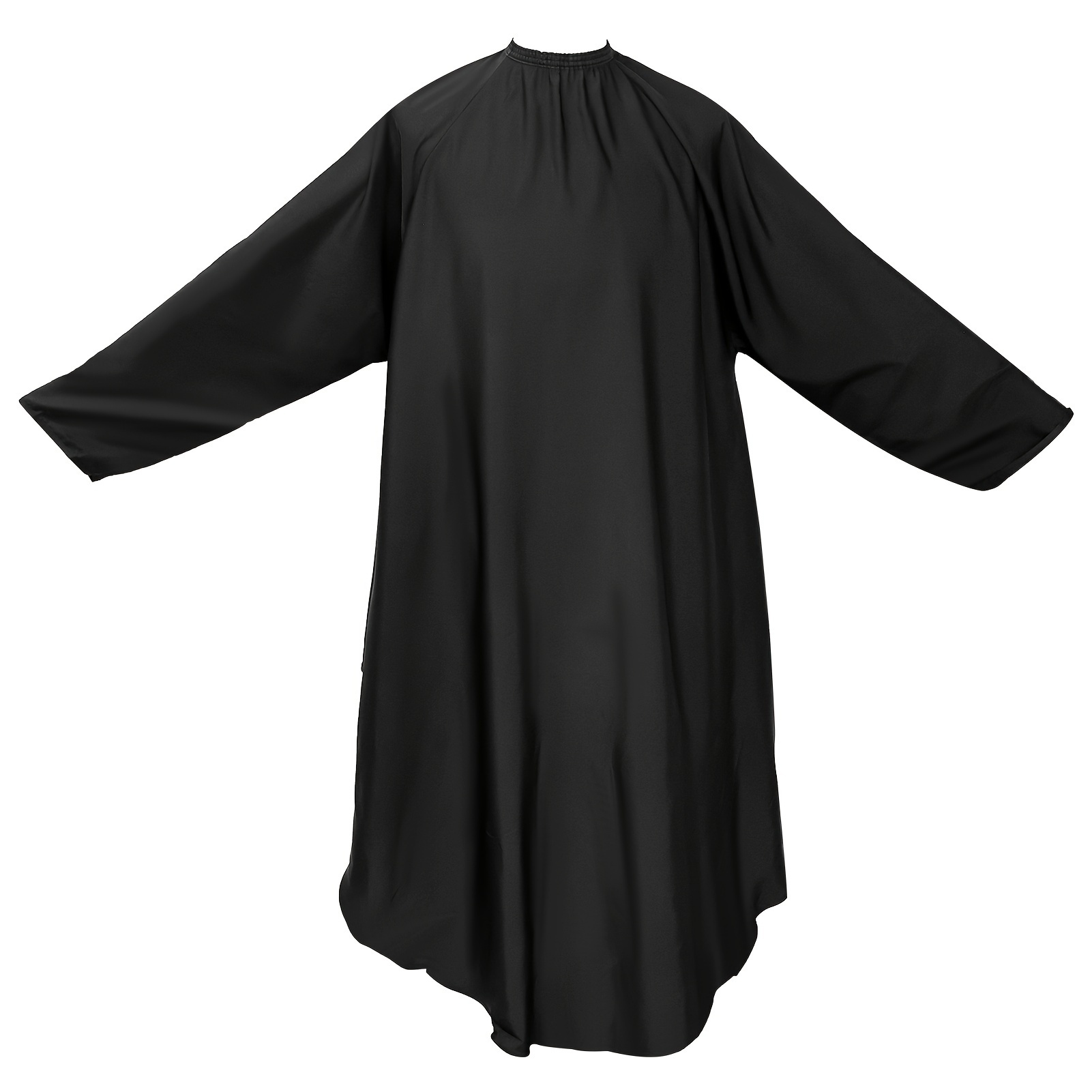 Sleeved Hair Cutting Cape, Barber Shop Hair Dyeing And Styling Tool, Hairdressing Cape For Home Use, Hair Cutting Cape For Adults