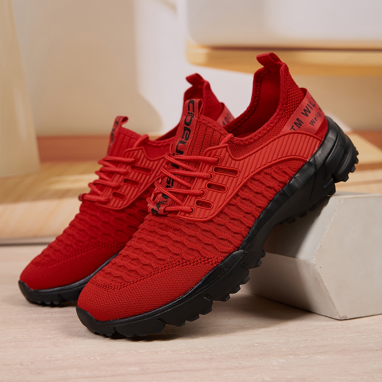 Men's Ultra-Light Breathable Wide Toe Running Shoes