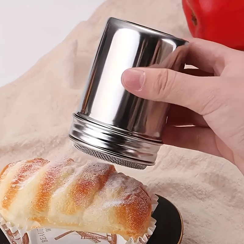 Stainless Steel Fine Mesh Powder Sugar Shaker Duster
