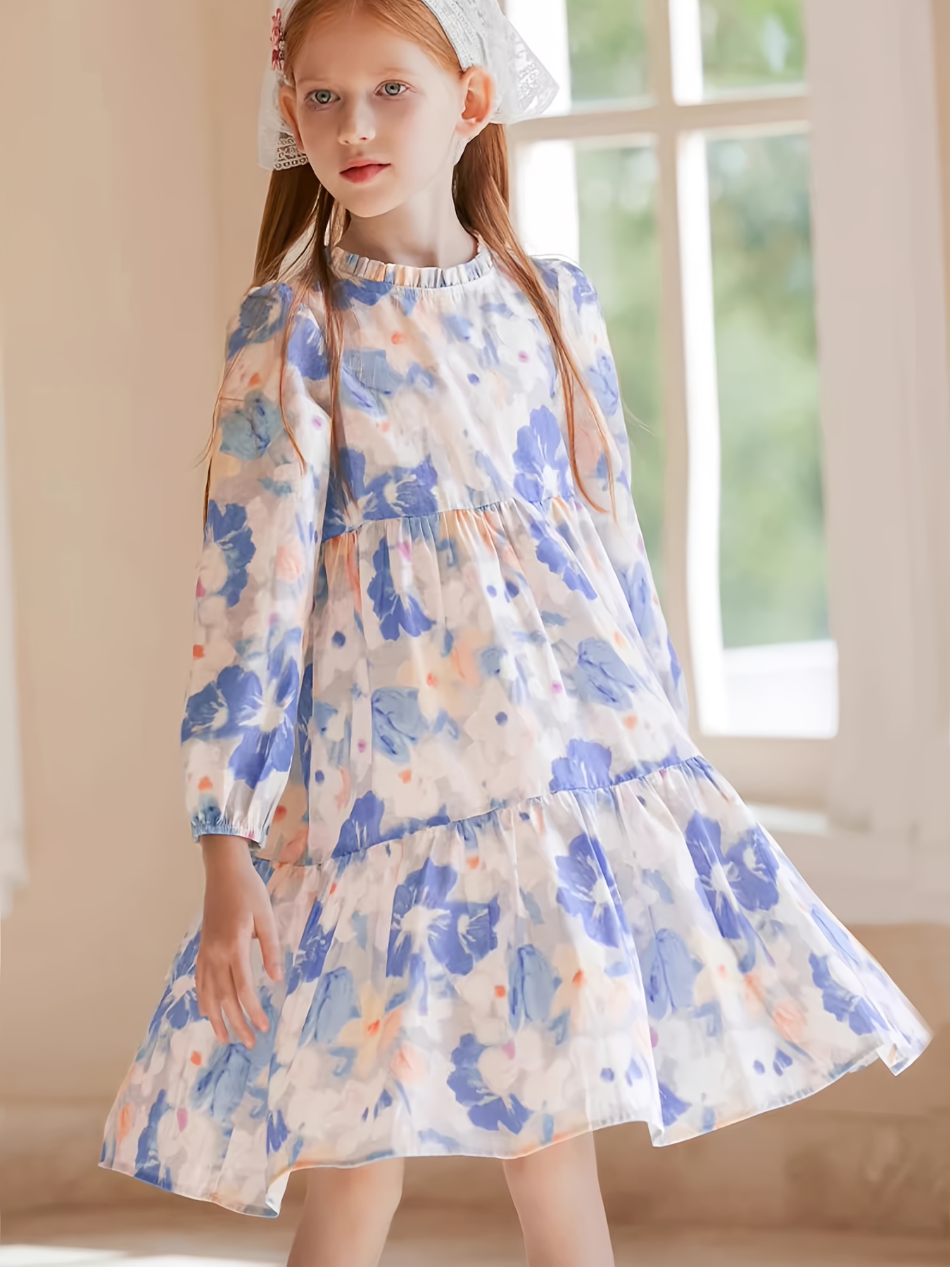 autumn falls blue dress Autumn Falls Video in Blue Dress