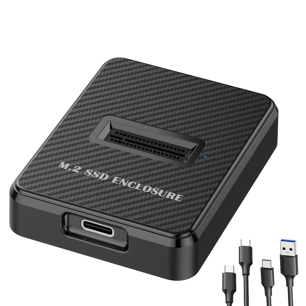 TEMU Nvme M.2 Reader/writer, M.2 Ssd To Usb-a/c Reader Adapter Compatible With M.2 (m Key, B+m Key) Nvme Dock, Size For 2280 2260 2242 2230