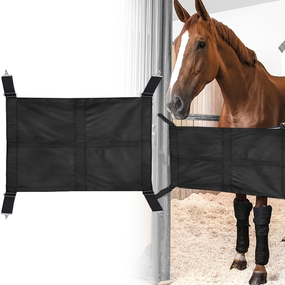 TEMU Passage Fence Horse Passage Railing Pet Safety Net Horse Cover Equestrian Supplies Anti-run Passage Barrier Passage Horse Fence