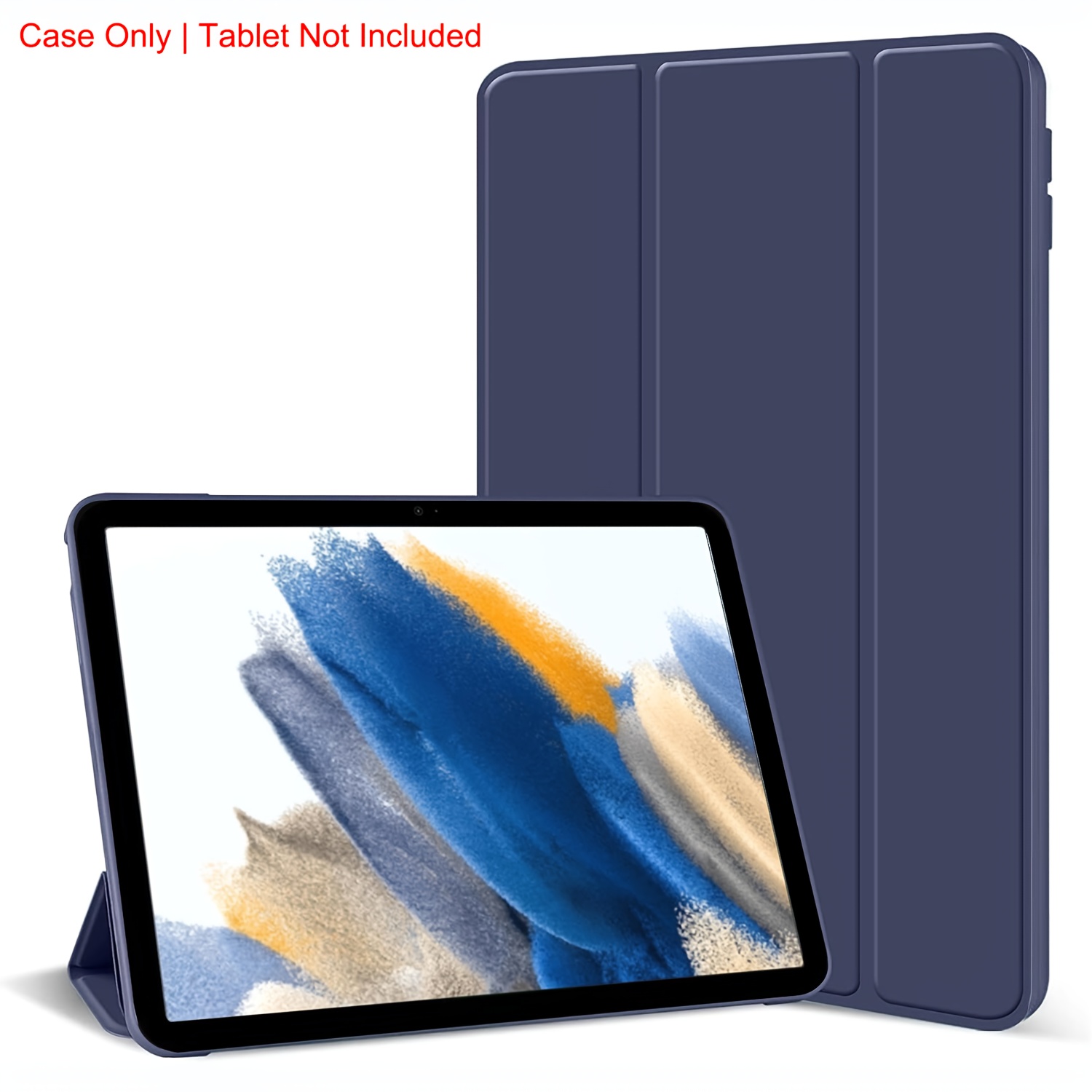 TEMU diseñada para Samsung Galaxy Tab A8 2022 modelos SM- y SM-X205 de 10.5'', con soporte de cuero sintético, cubierta trasera y carcasa que admite