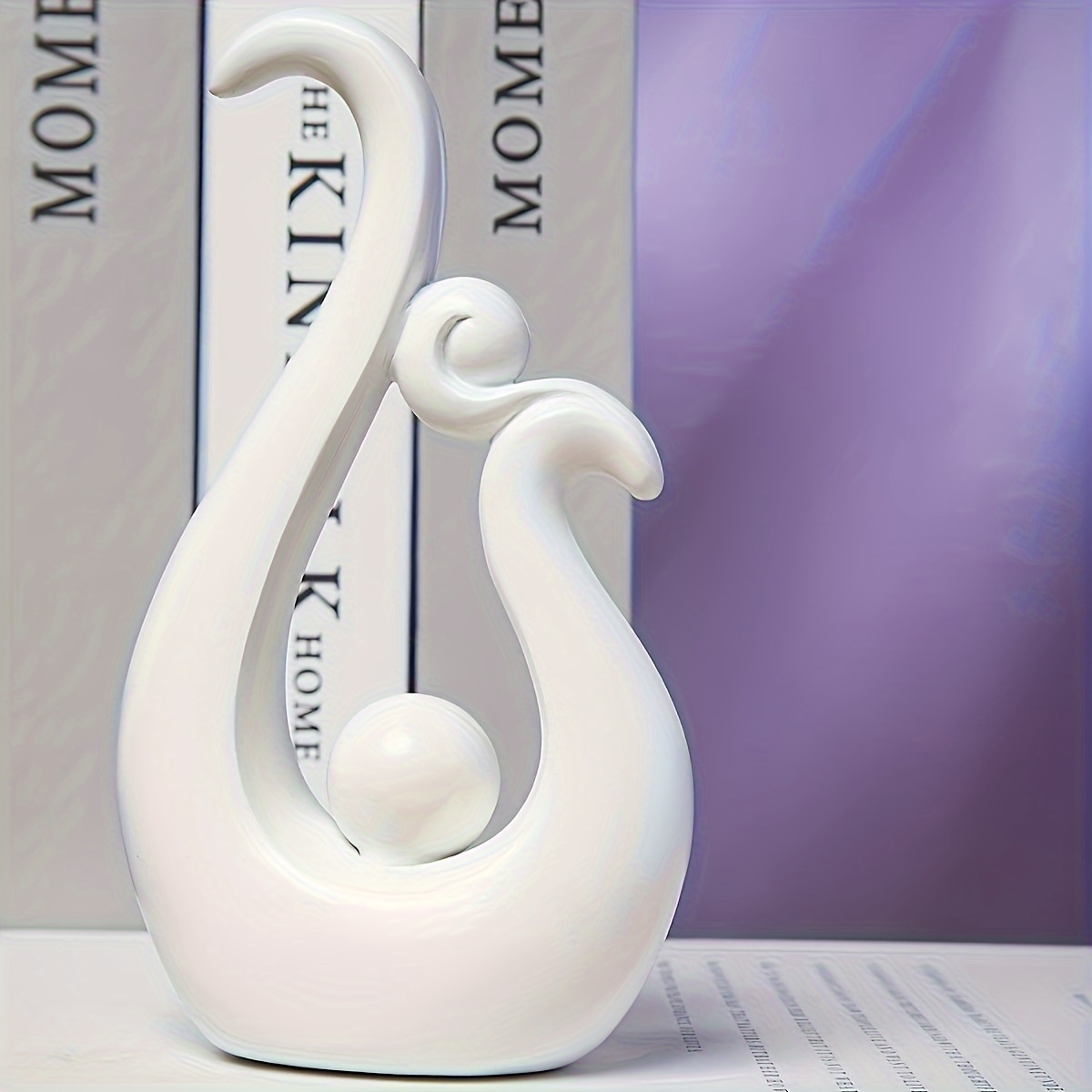 Image of 1pc Modern Abstract Phoenix Resin Statue Decoration, Meaning Phoenix And Becomes More Powerful, Room Porch Desktop Decoration, Holiday Decoration, Room Decoration, Perfect Resin Statue Decoration