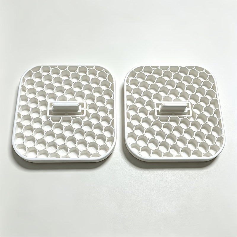TEMU 2pcs Chick Brooding Feeding Tray, Anti-scattering Feed Tray For Chicks Under 1 Month, Small Chick Feeder