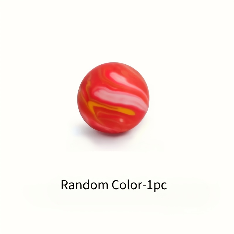 Image of 1pc Colorful Extruded Ball Toy - Soft, Slow Rebound, Fun Sensory Toy - Perfect Gift For , Birthday Gifts, Holiday Gifts, Classroom Prizes. The Best Toy For Anxiety, Random Color