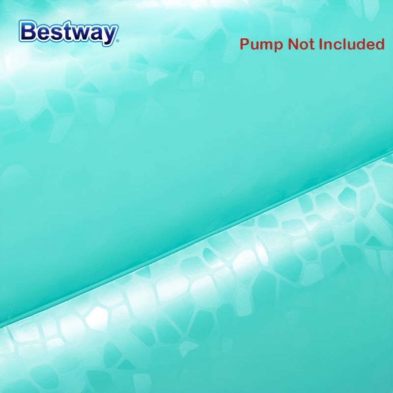 1pc 54005 bestway inflatable swimming pool blow up pool inflatable clear family pool without inflatable pump 201 x 150 x 51 cm for outdoor garden backyard