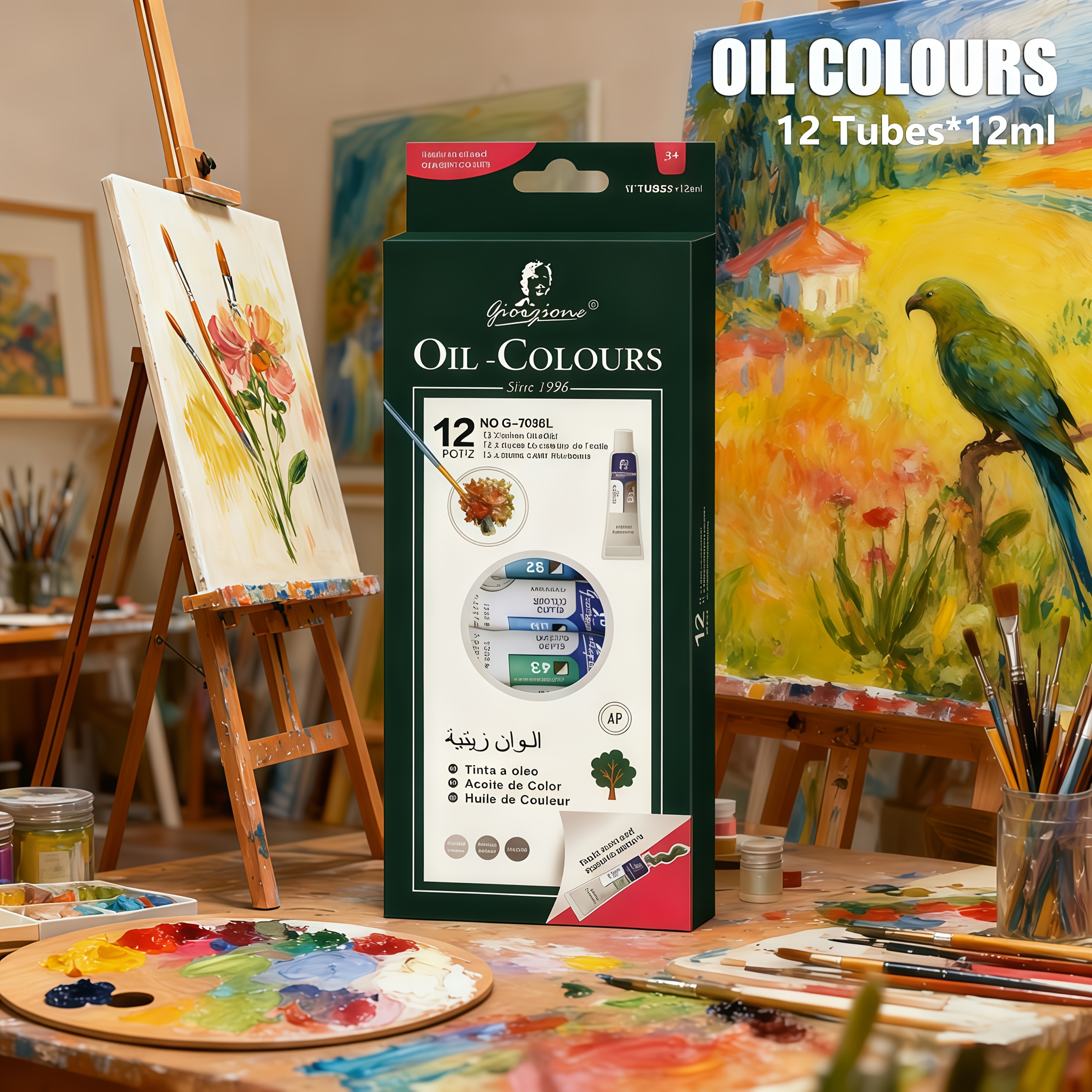 oil paints sold on Temu Australia