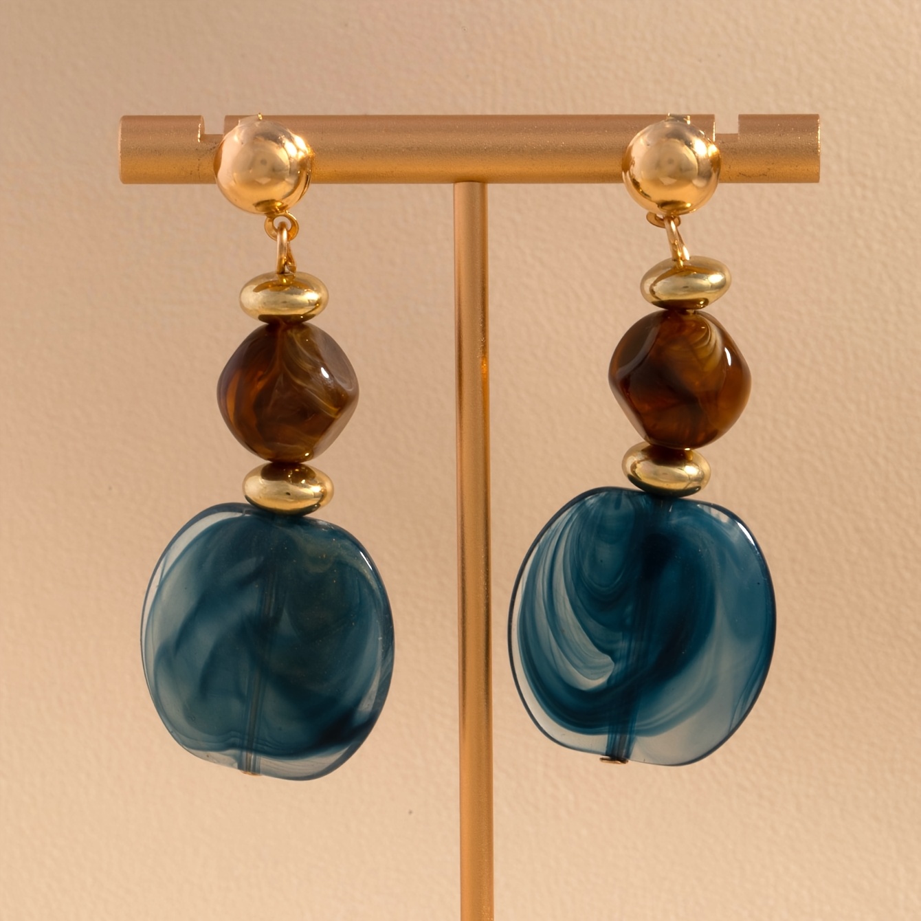 Women's High-End French Translucent Pendant Earrings