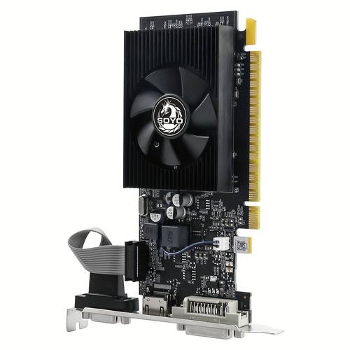 geforce gt610 2gb gaming graphics card ddr3 durable and black suitable for gt610 gpu